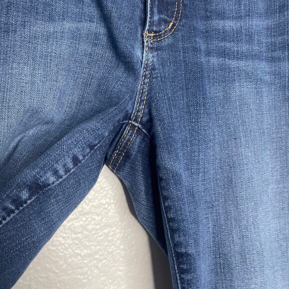 Ann Taylor LOFT Womens Jeans Size 29 Denim Blue Curvy Skinny Dark Wash Casual - Picture 14 of 15
